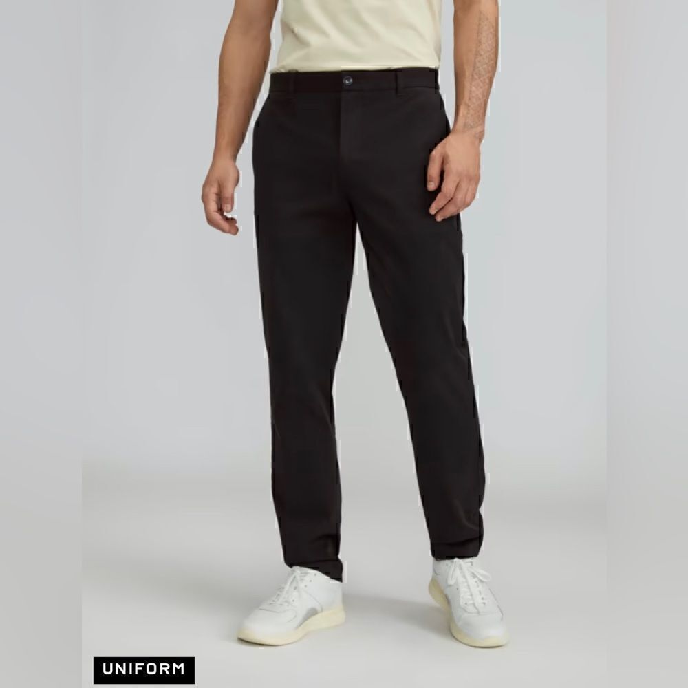 NWT Everlane The Performance Chino | Uniform Slim Fit in Black Size 35 X 34